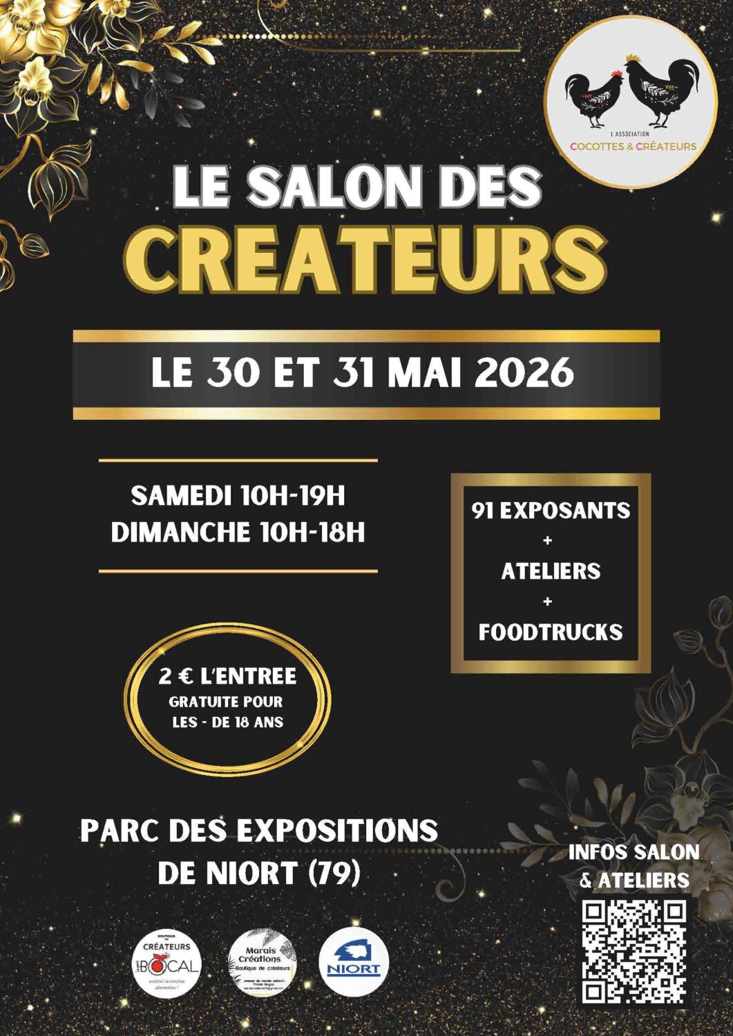 Affiche du salon des créateurs